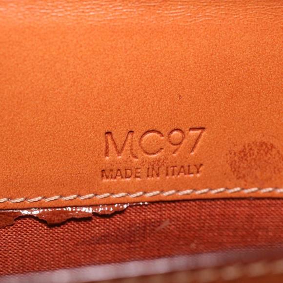 CELINE Macadam Canvas Travel Case PVC Leather Brown Auth am3943 - Picture 12 of 16